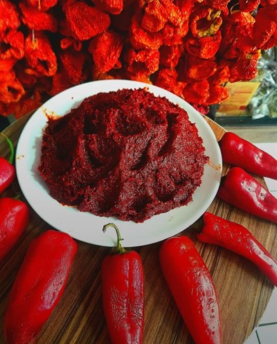 ev yapımı biber salçası