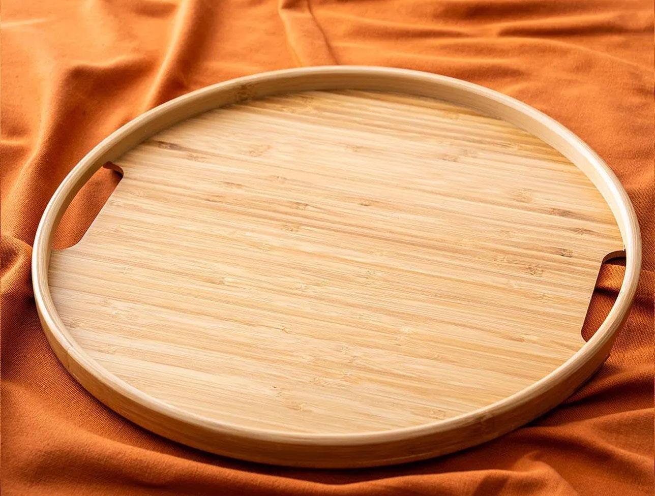 ACAR BAMBU OVAL TEPSİ  ACR-266