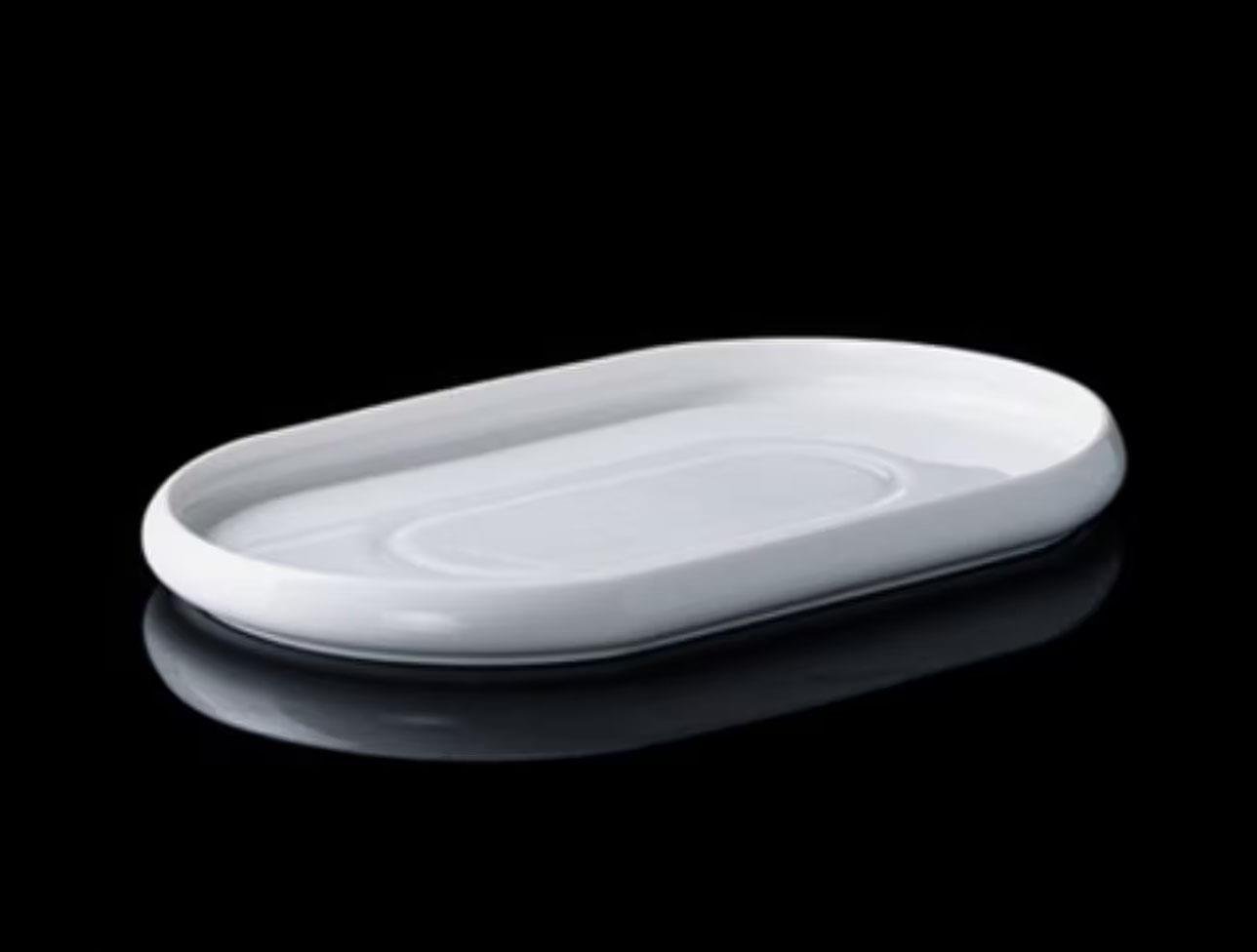 ACAR BIANCO PERLA OVAL TABAK 26.8X16X2 CM SCT-21-0