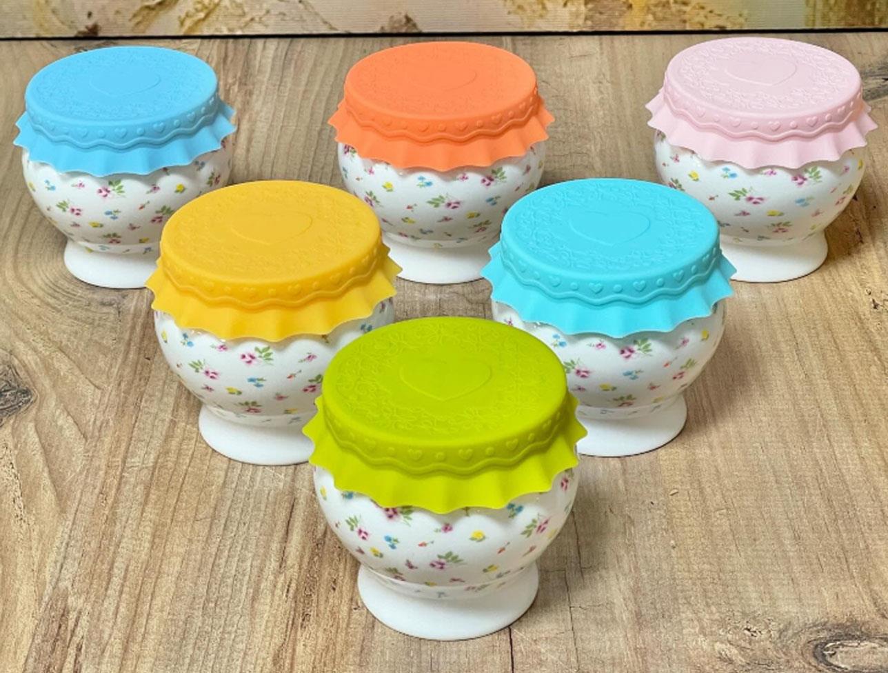 ACAR ENJOY SİLİKON KAPAKLI KAVANOZ