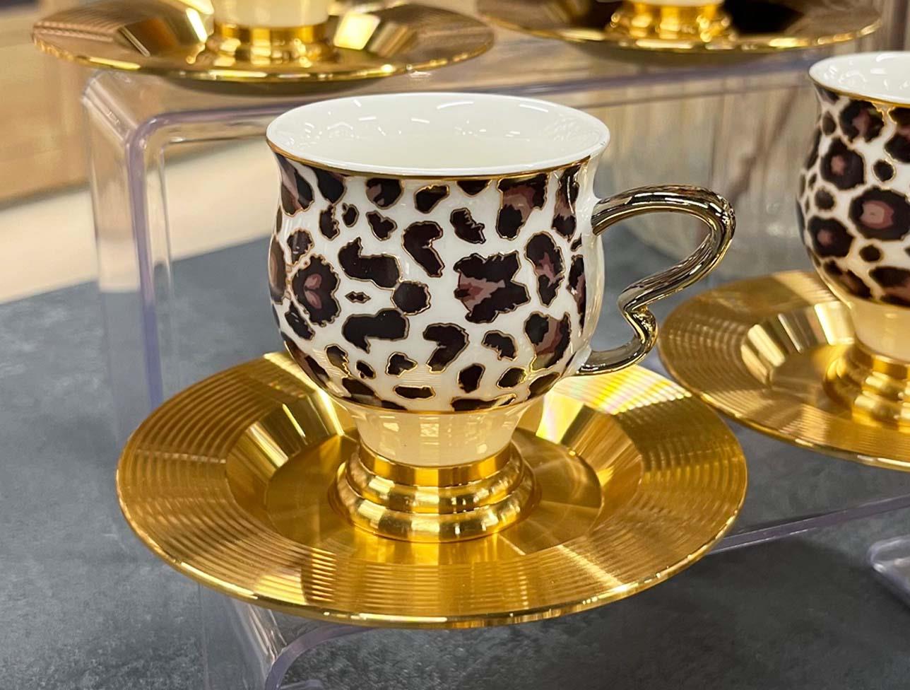 ACAR ORTİGİA 6 LI KAHVE FİNCAN TAKIMI KOH-07325