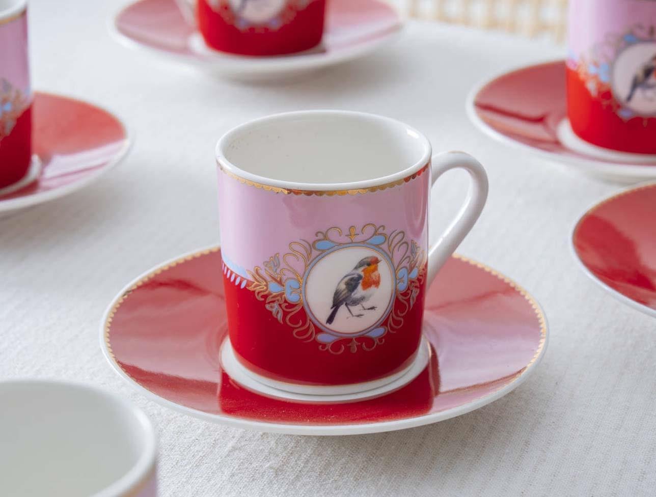 ACAR PORSELEN 6 LI KAHVE SETİ SYT8595