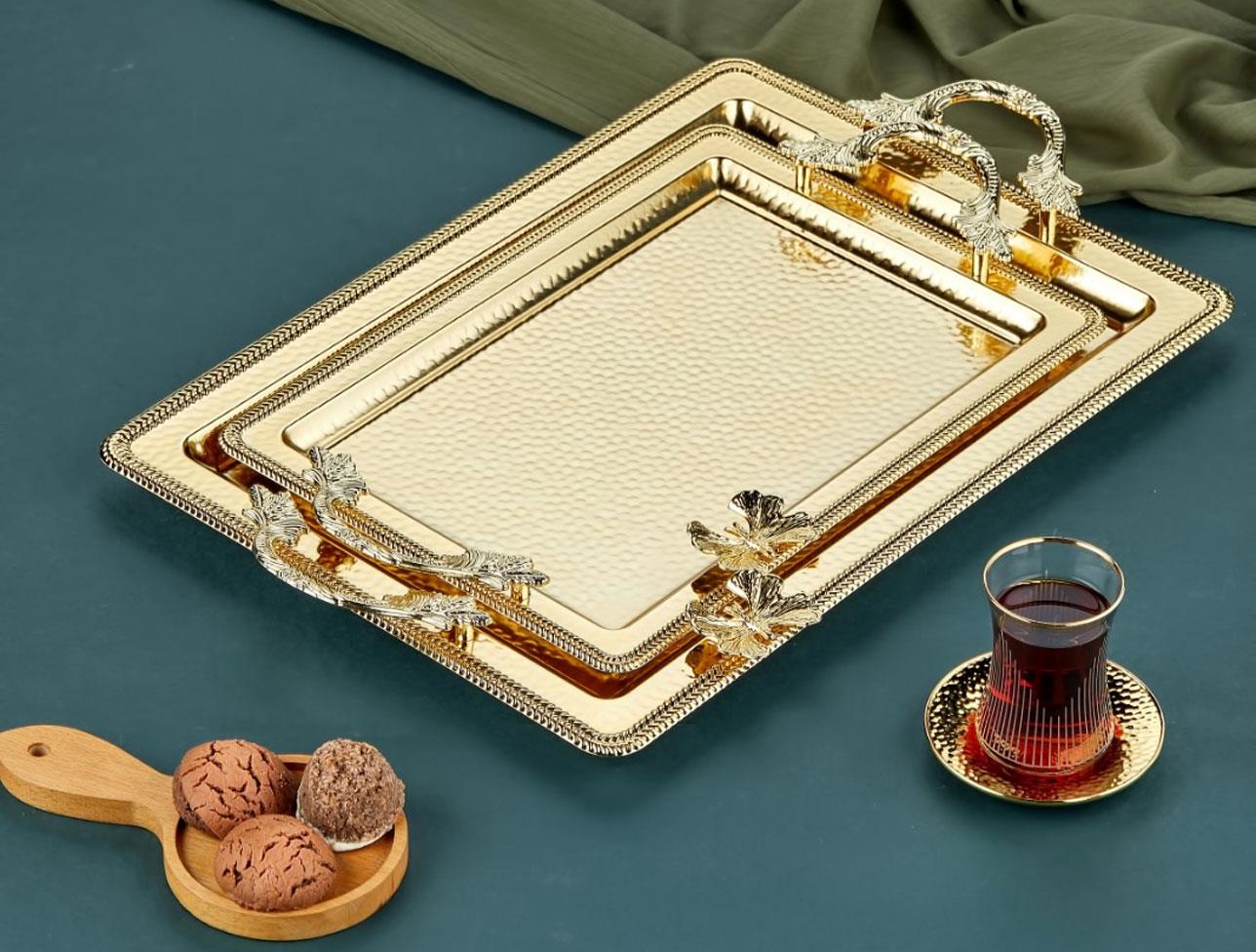 COOKER 2Lİ DİKDÖRTGEN TEPSİ SETİ CKR3250