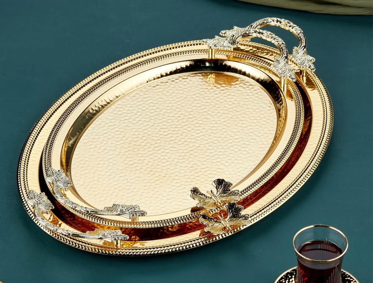 COOKER 2Lİ OVAL TEPSİ SETİ CKR3252-2