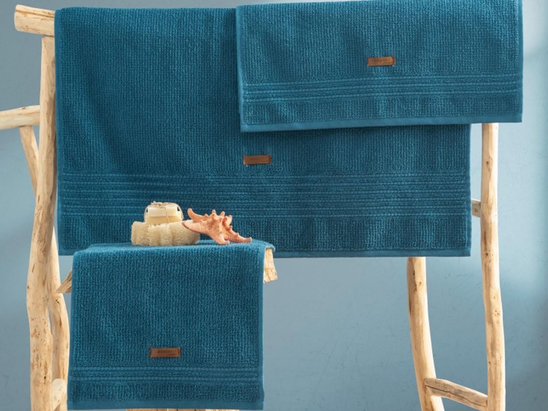 COTTON CB WELLNESS HAVLU SETİ  OCEAN PETROL