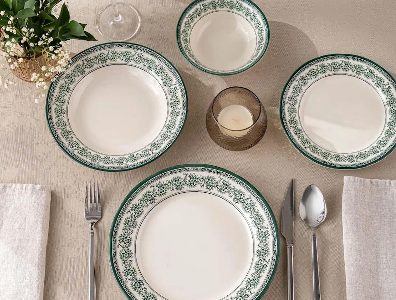 EMSAN ARYA 24 PRÇ 6 KİŞİLİK YMT YEŞİL