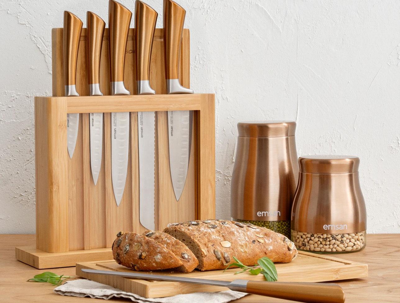 EMSAN BIÇAK S. MATRİKS ROSE GOLD 7 PRÇ