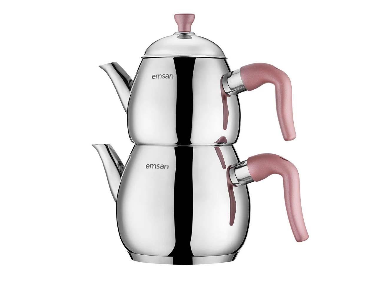 EMSAN DURU MAXİ ÇAYDANLIK TAKIMI ÇELİK