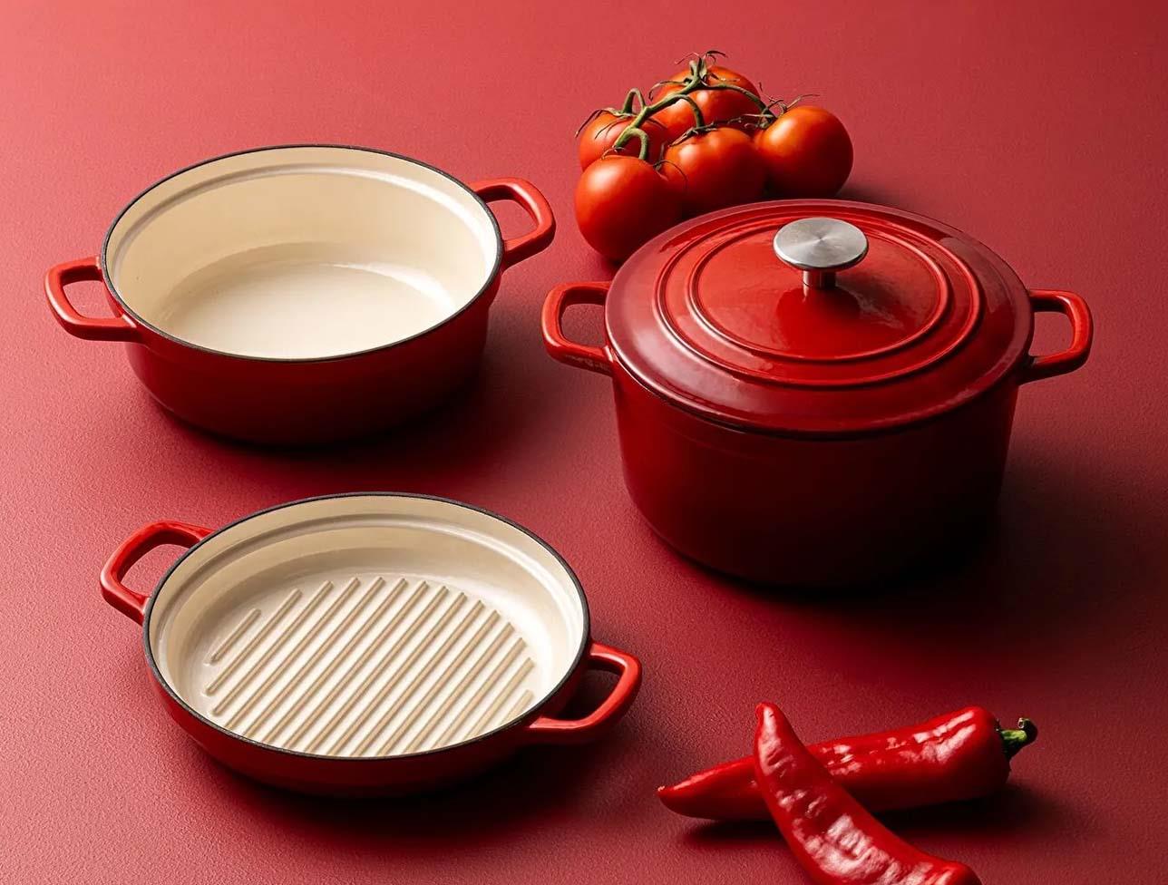 EMSAN FORTİNO CAST DÖKÜM TENCERE SETİ