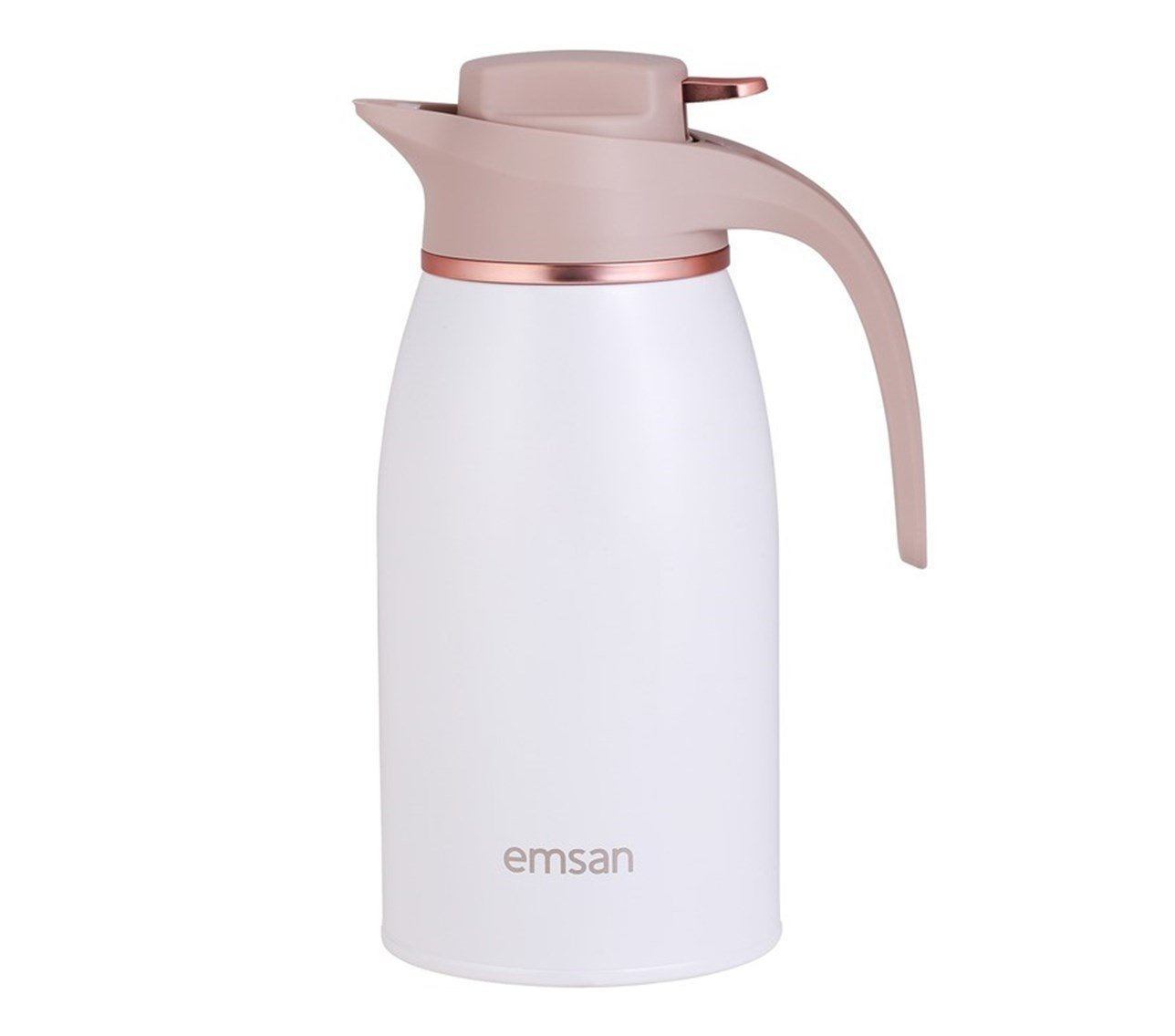 EMSAN GAMA TERMOS 2 LT İNCİ BEYAZI