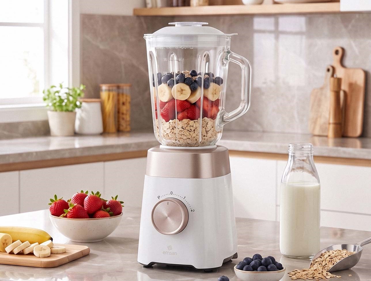 EMSAN MULTİBLEND SMOOTHİE BLENDER CREAM 1000W