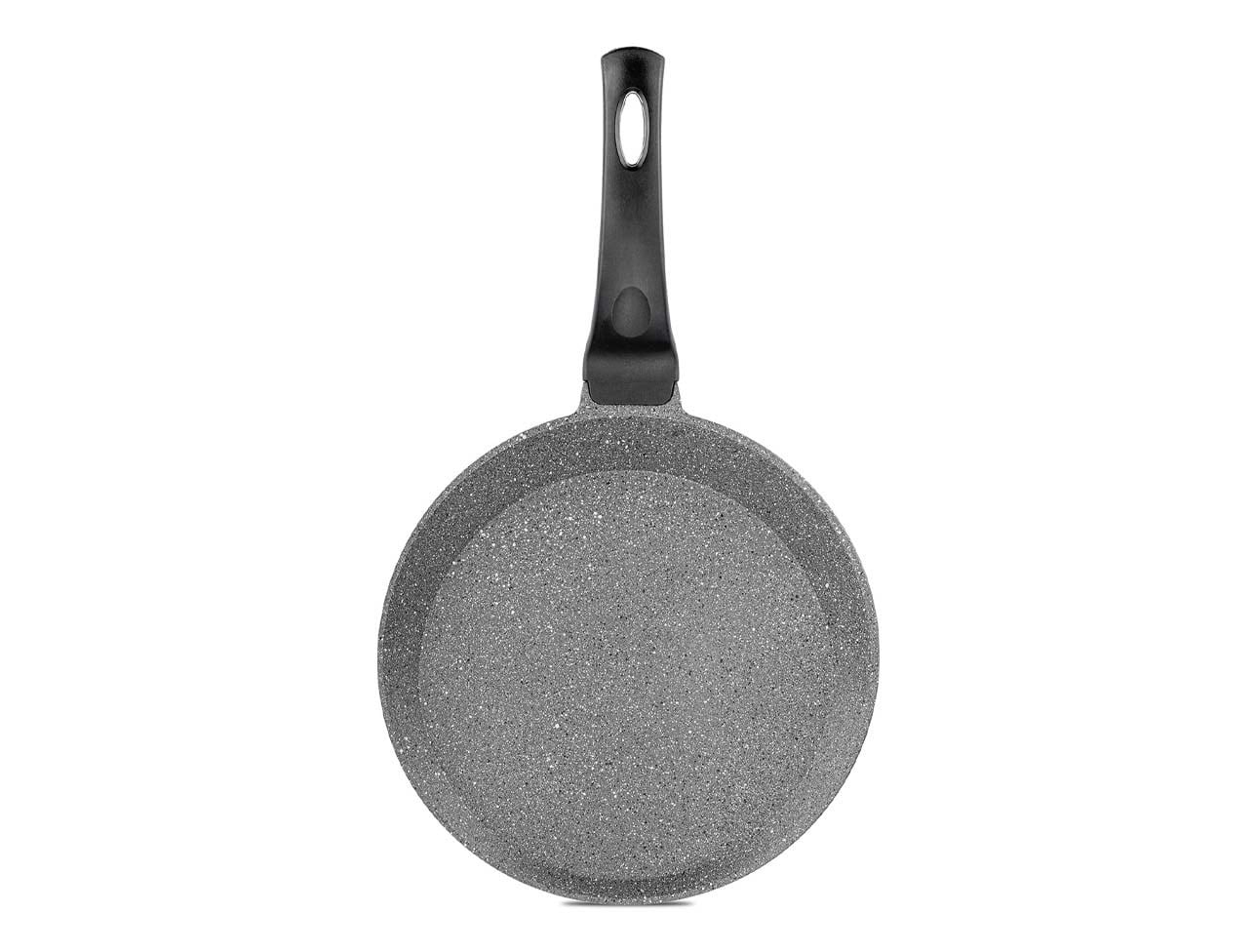 EMSAN STONE DÖKÜM KREP TAVASI 26 CM GRİ