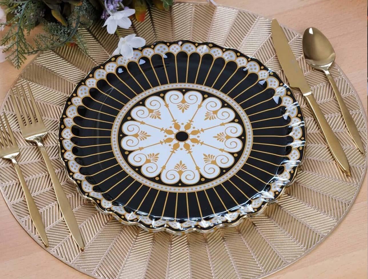 GLORE Renoir Servis Tabağı 26 Cm 6 Lı