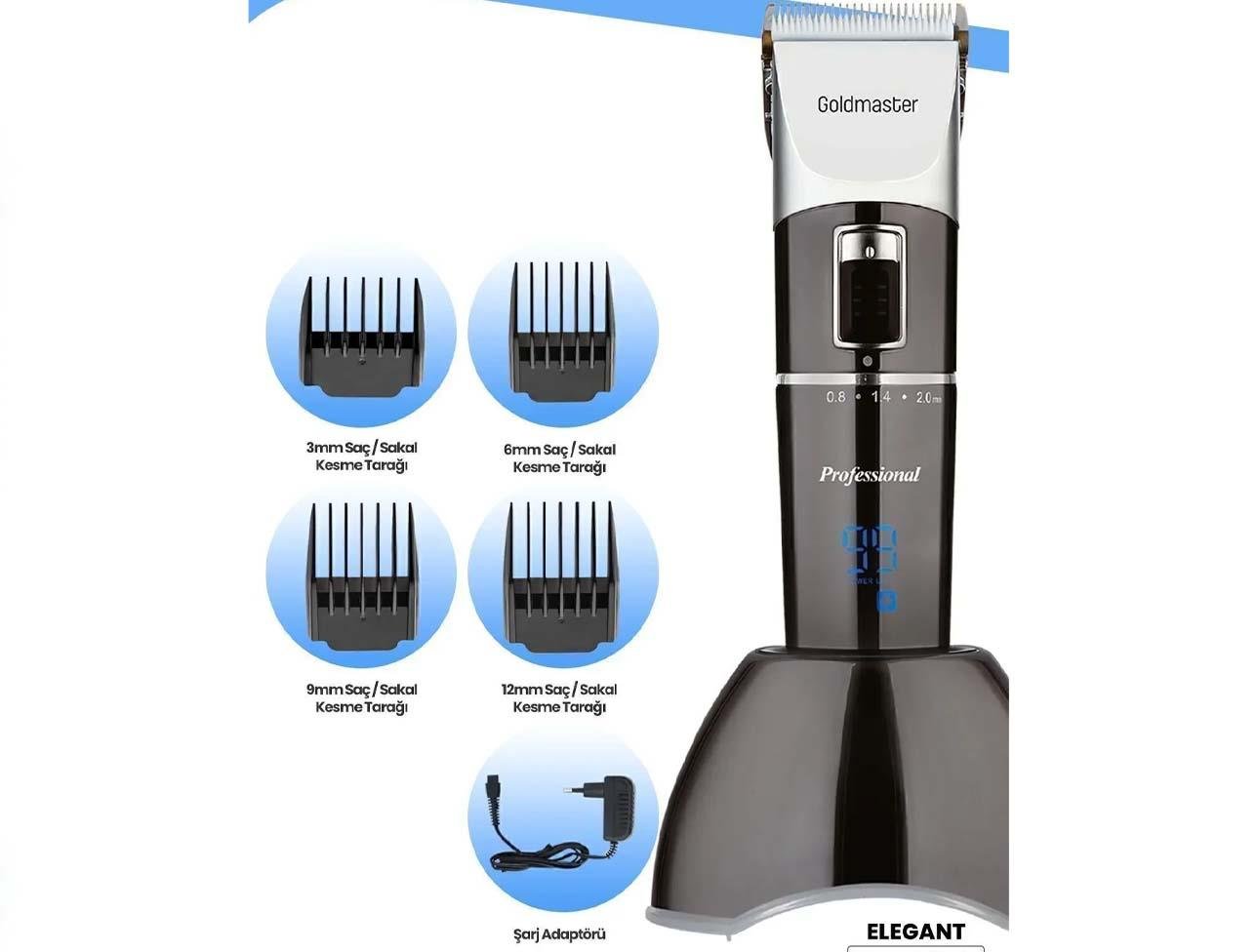 GOLDMASTER ELEGANT GM-7147 SAÇ VE SAKAL ŞEKİL.