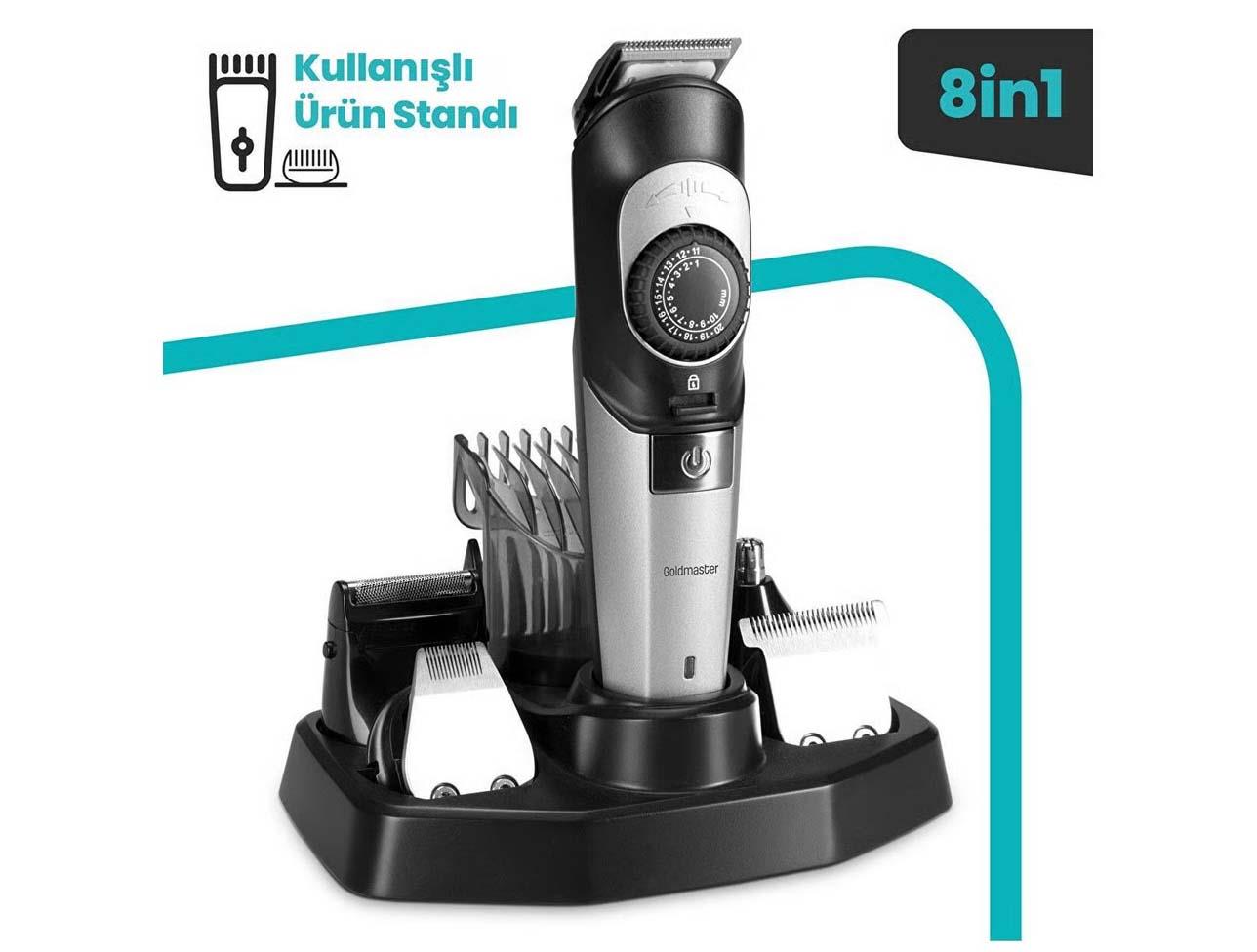 GOLDMASTER FULL GM-8125 ERKEK BAKIM SETİ