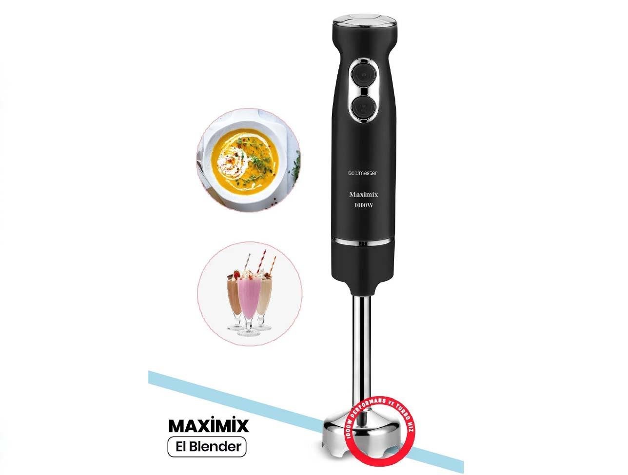 Goldmaster Master Mix Blender Siyah Gm-72505