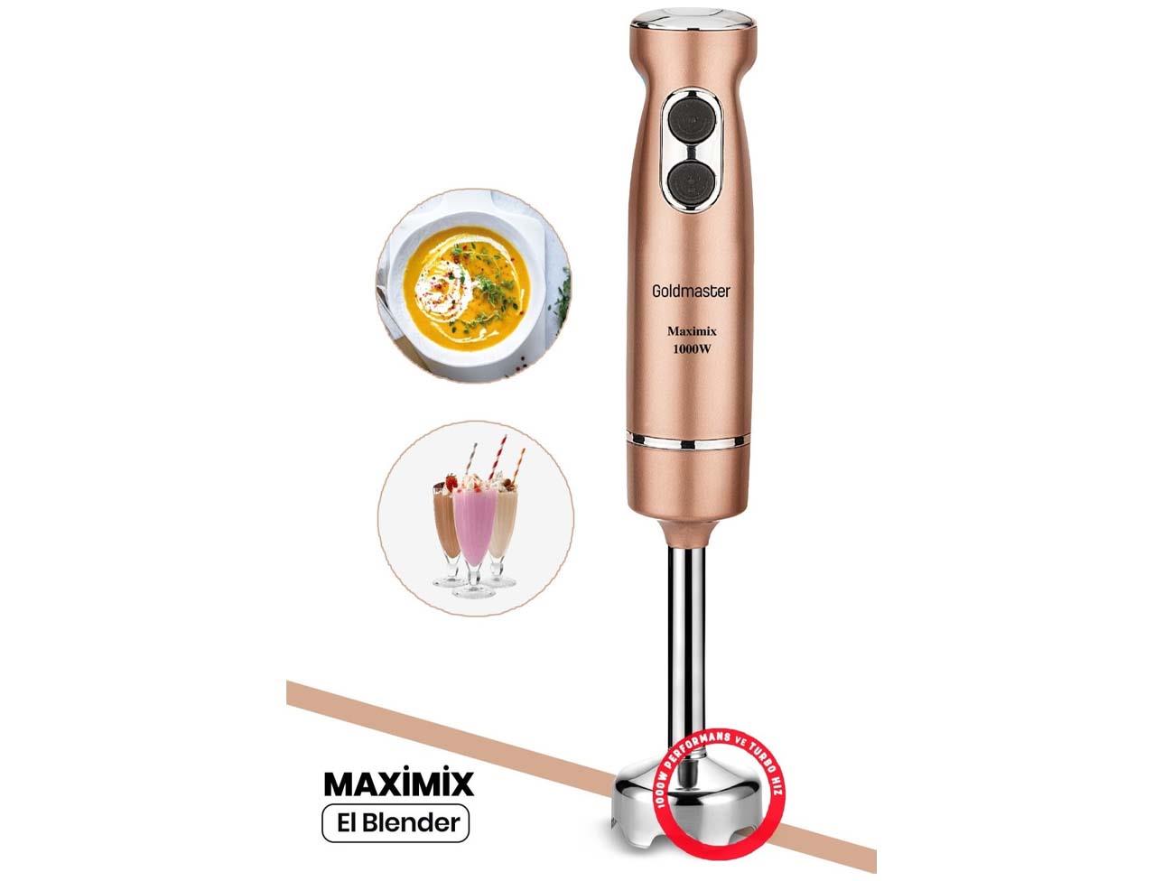 GOLDMASTER MAXİMİX GM-7244G BLENDER GOLD