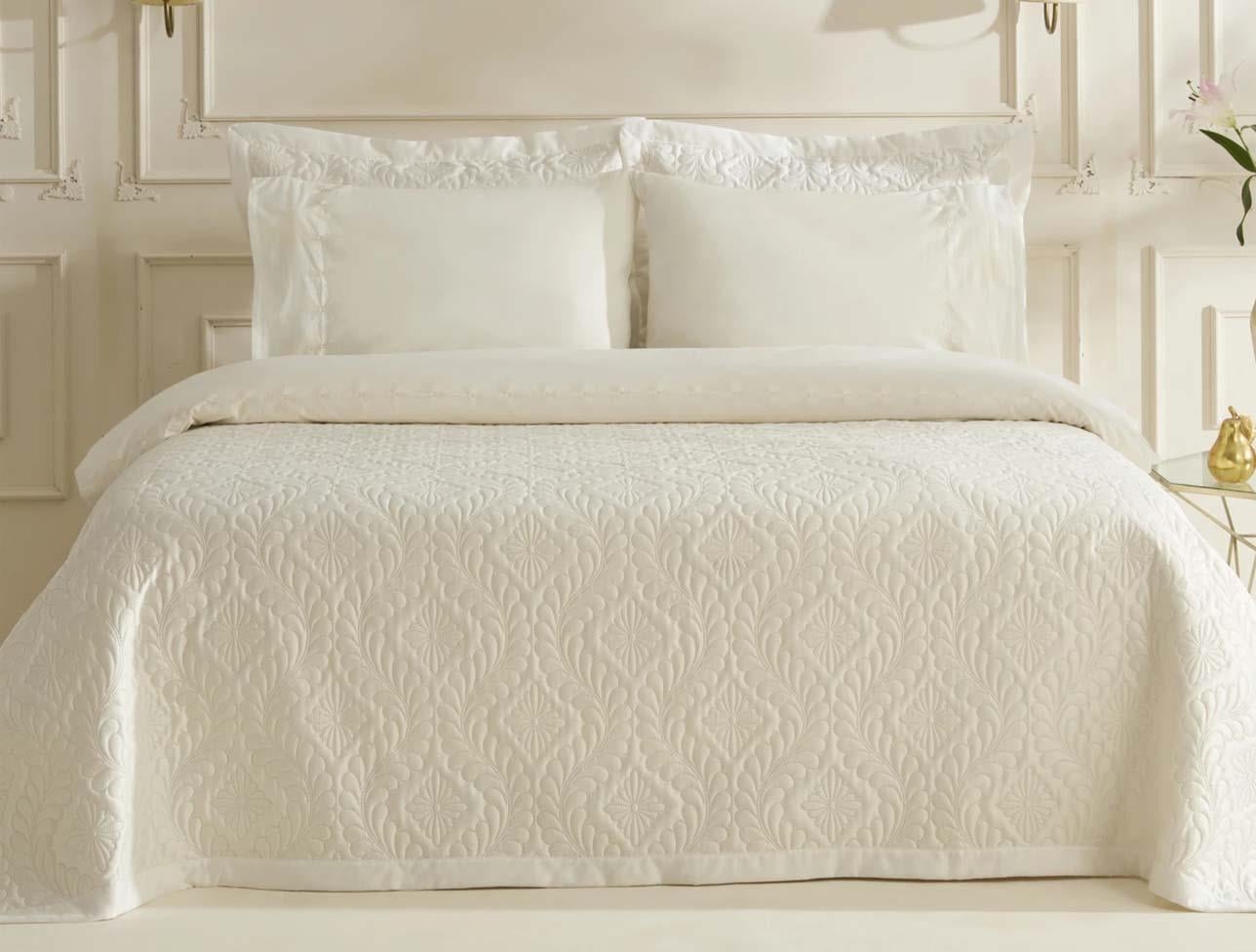 KARACA HOME GLORY 7 PARÇA DUE, ÇİFT KİŞİLİK EKRU