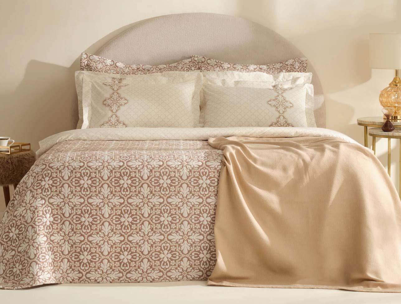 KARACA HOME LUVINA SUMMER SET ÇİFT KİŞİLİK BEJ