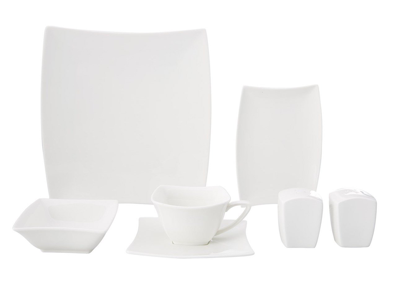 KARACA PERFECT WHITE 32 PARÇA KAHVALTI SETİ KARE