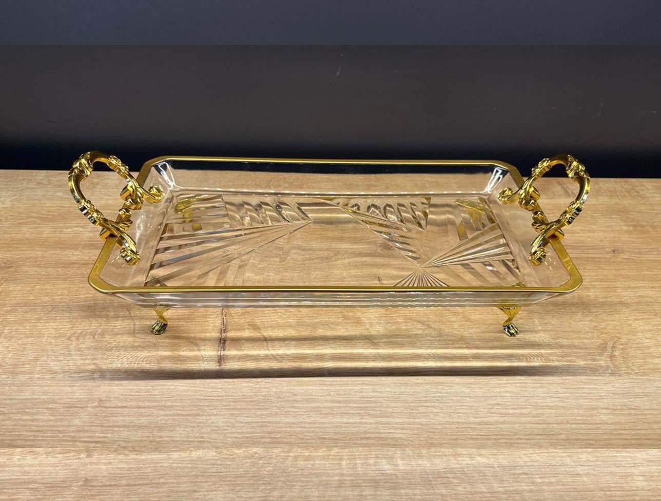 KKRS DİKDÖRTGEN SAPLI TEPSİ