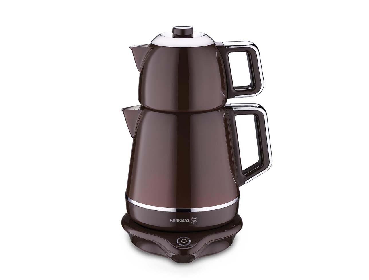 KORKMAZ A332-07 DEMİKS ELEK. ÇAYDANLIK ROBUSTA