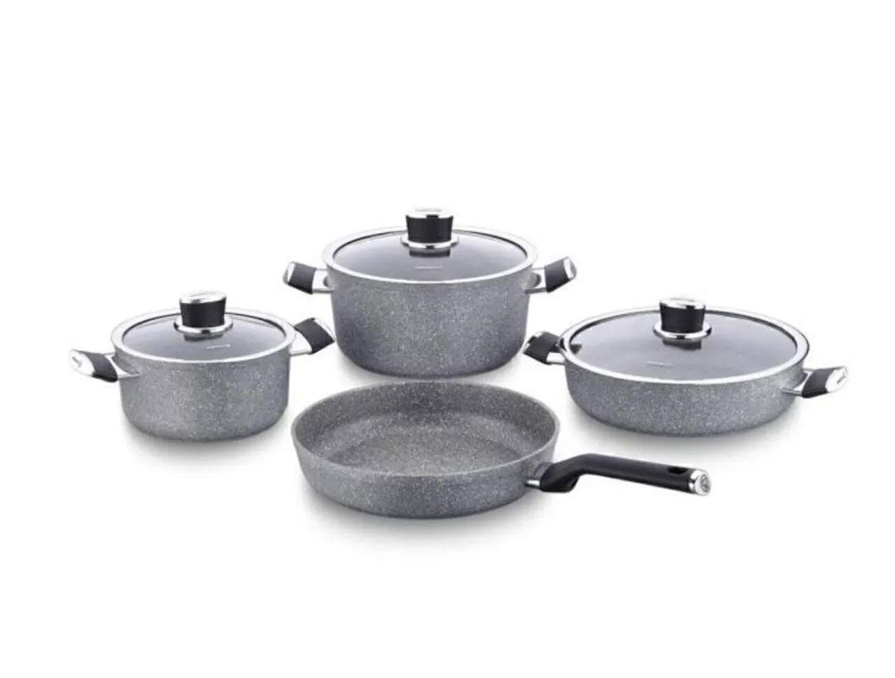 KORKMAZ A3919 PALMA 7 PRÇ TENCERE SET