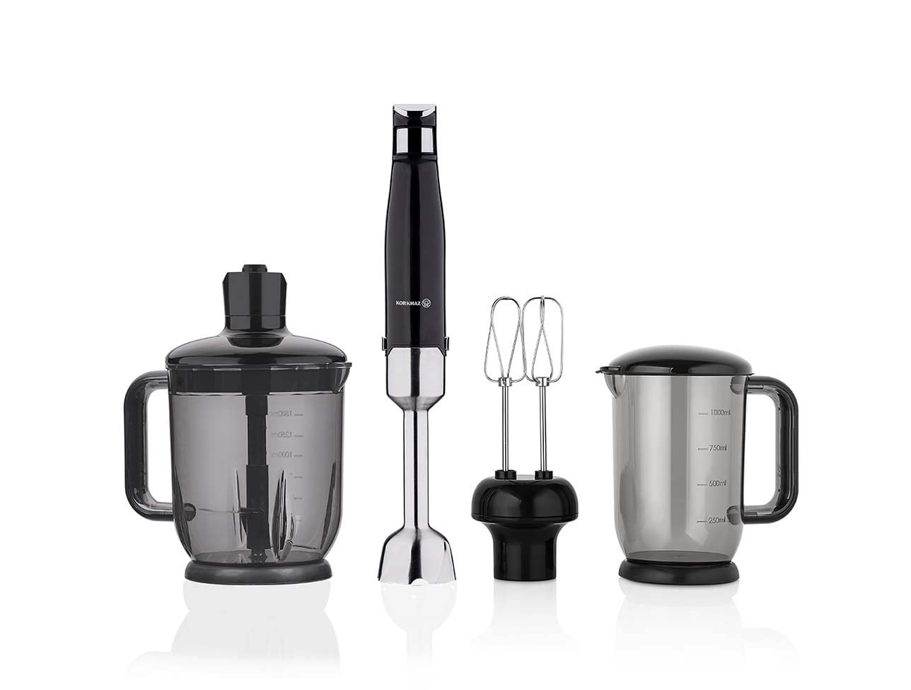 KORKMAZ A449 PERFORMİX MEGA BLENDER SET SİYAH