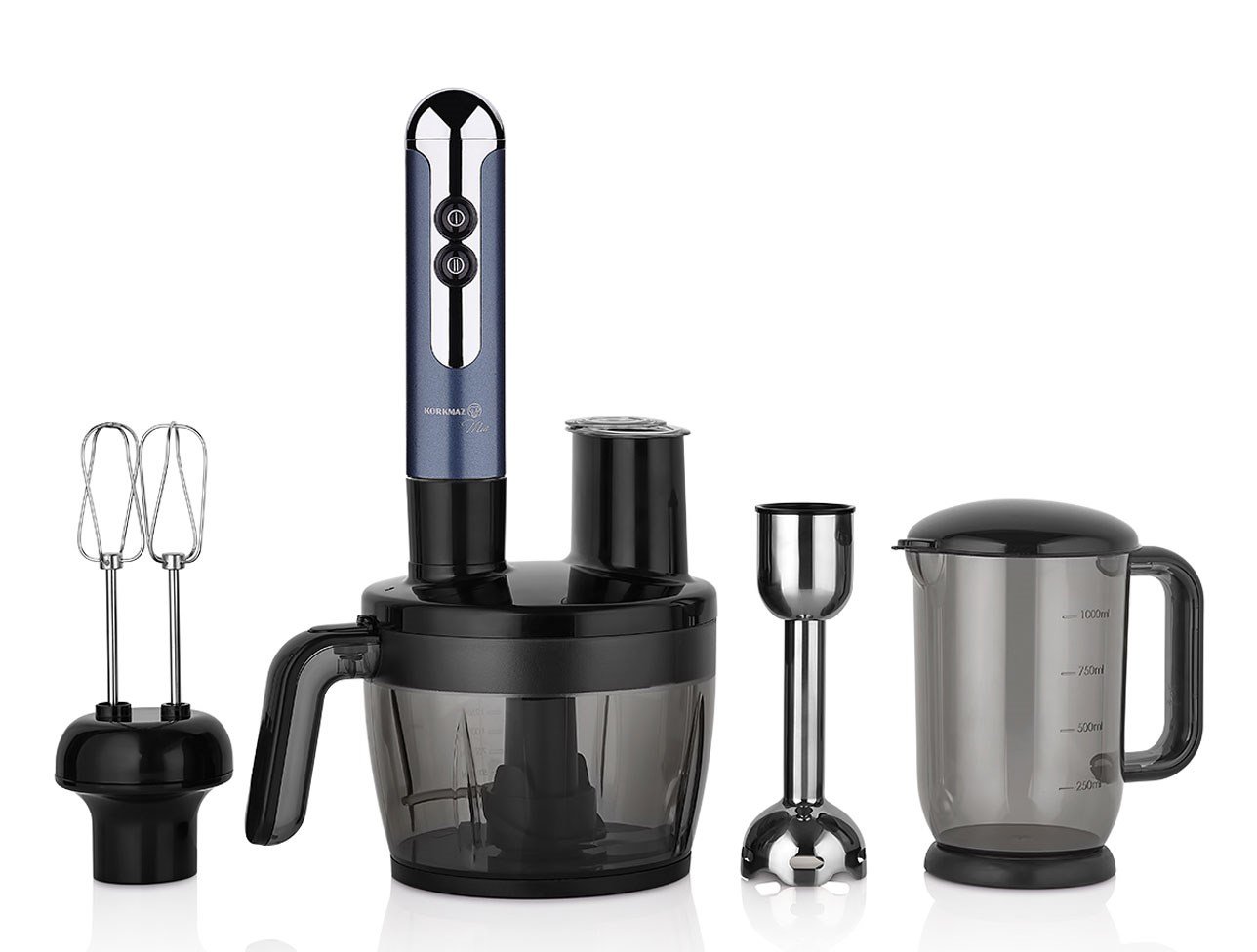 KORKMAZ A457-05 MİA MULTİ BLENDER SET AZURA KROM