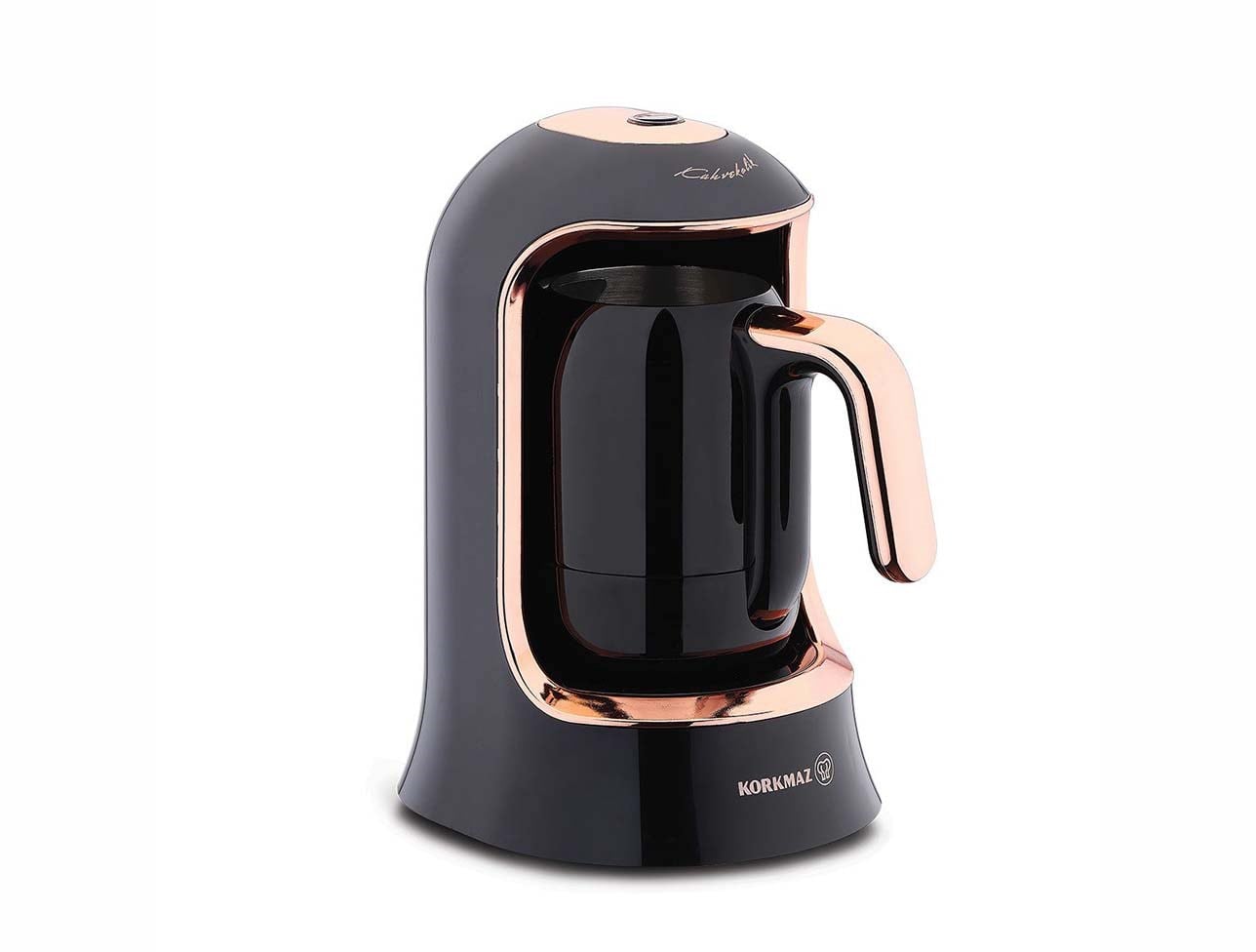 KORKMAZ A860-09 DELUXE KAHVE MAK. SİYAH /ROSE
