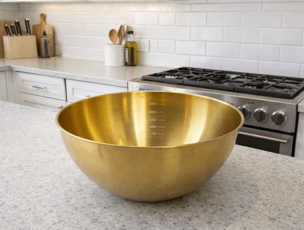 KRD HOME METAL GOLD KASE 2000ML 7733