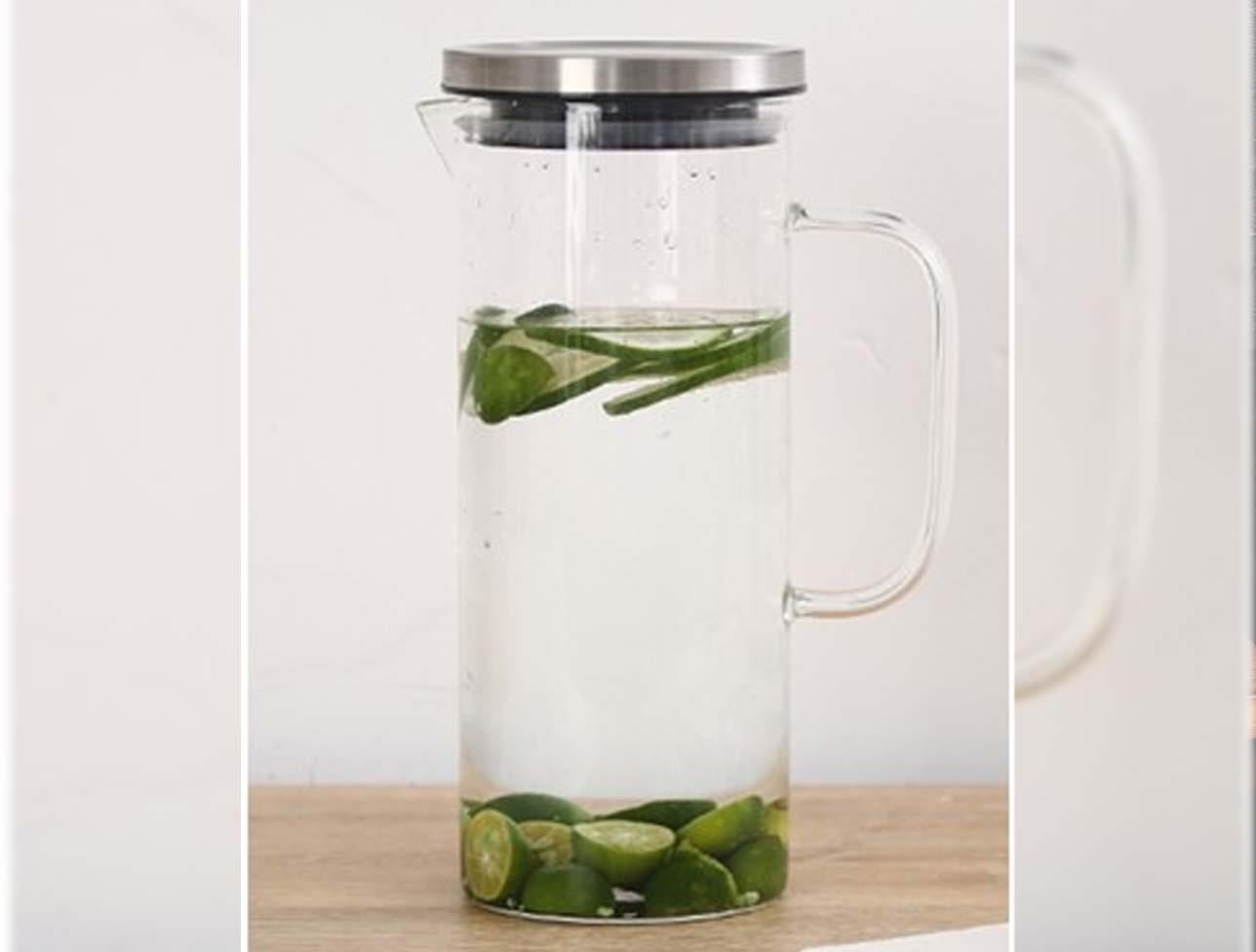 KRD HOME THİN METAL KAPAK. DÜZ SÜRAHİ 1500ML 10325