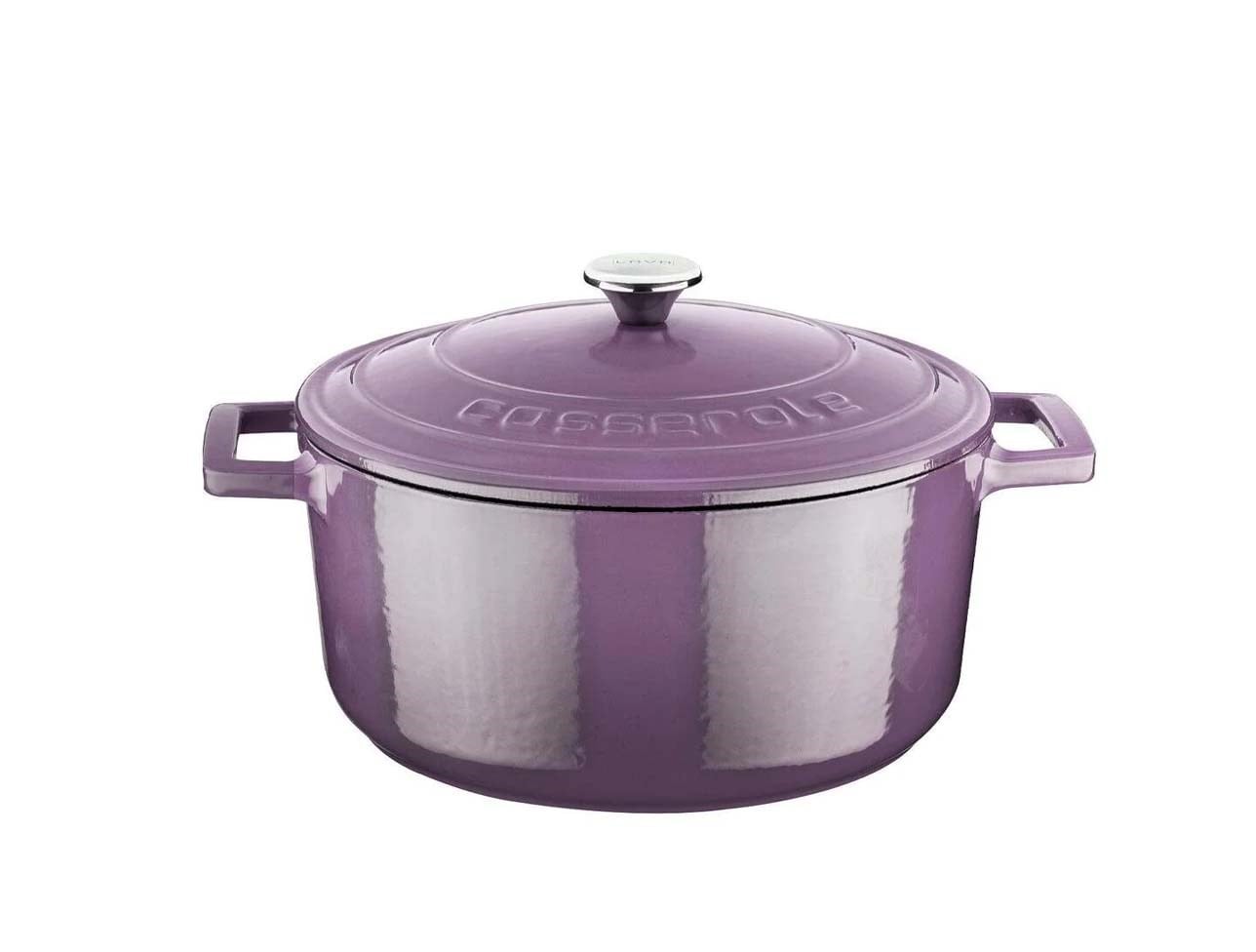 LAVA YUVARLAK TENCERE 22CM MOR TRENDY