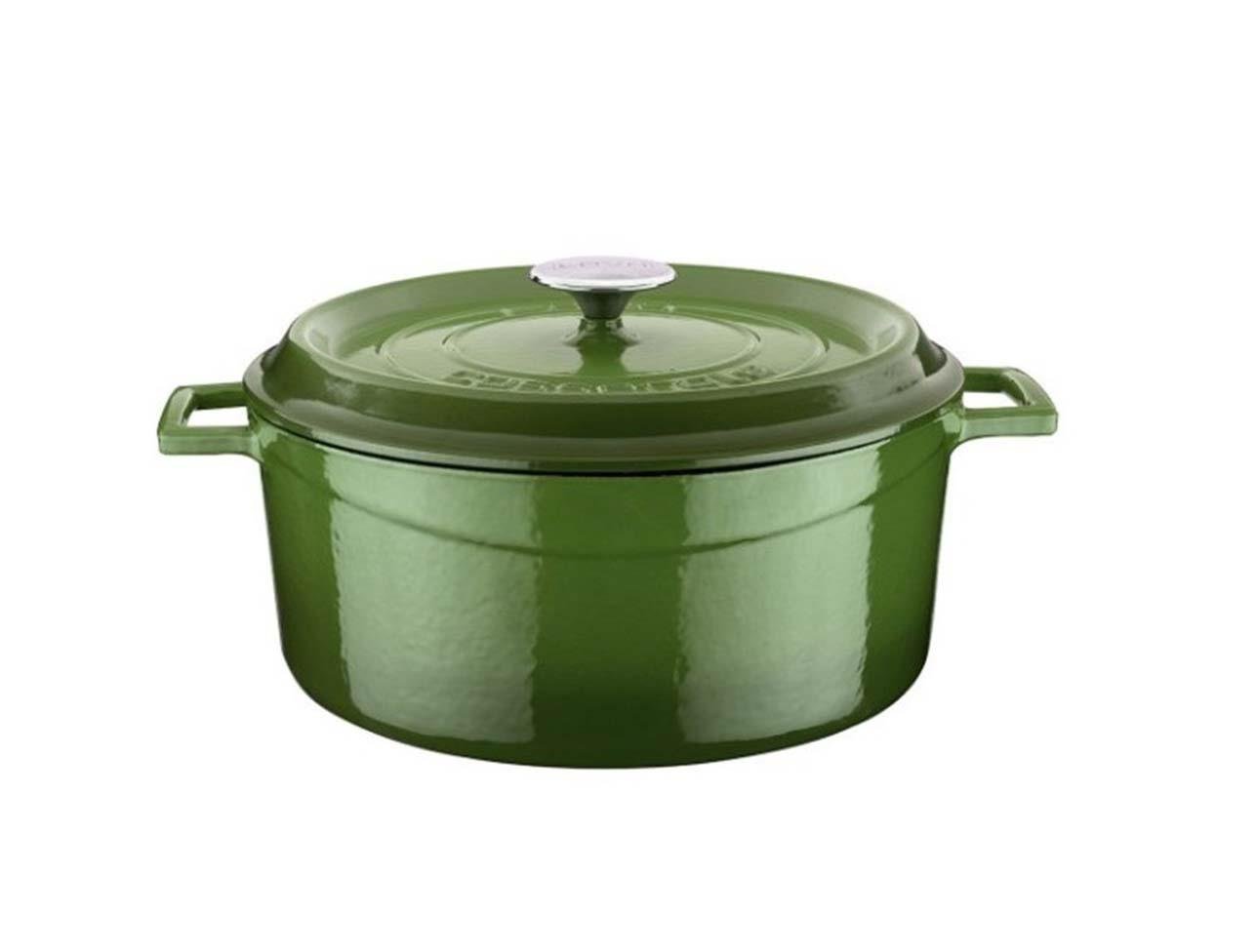 LAVA YUVARLAK TENCERE 24 CM TRENDY YEŞİL