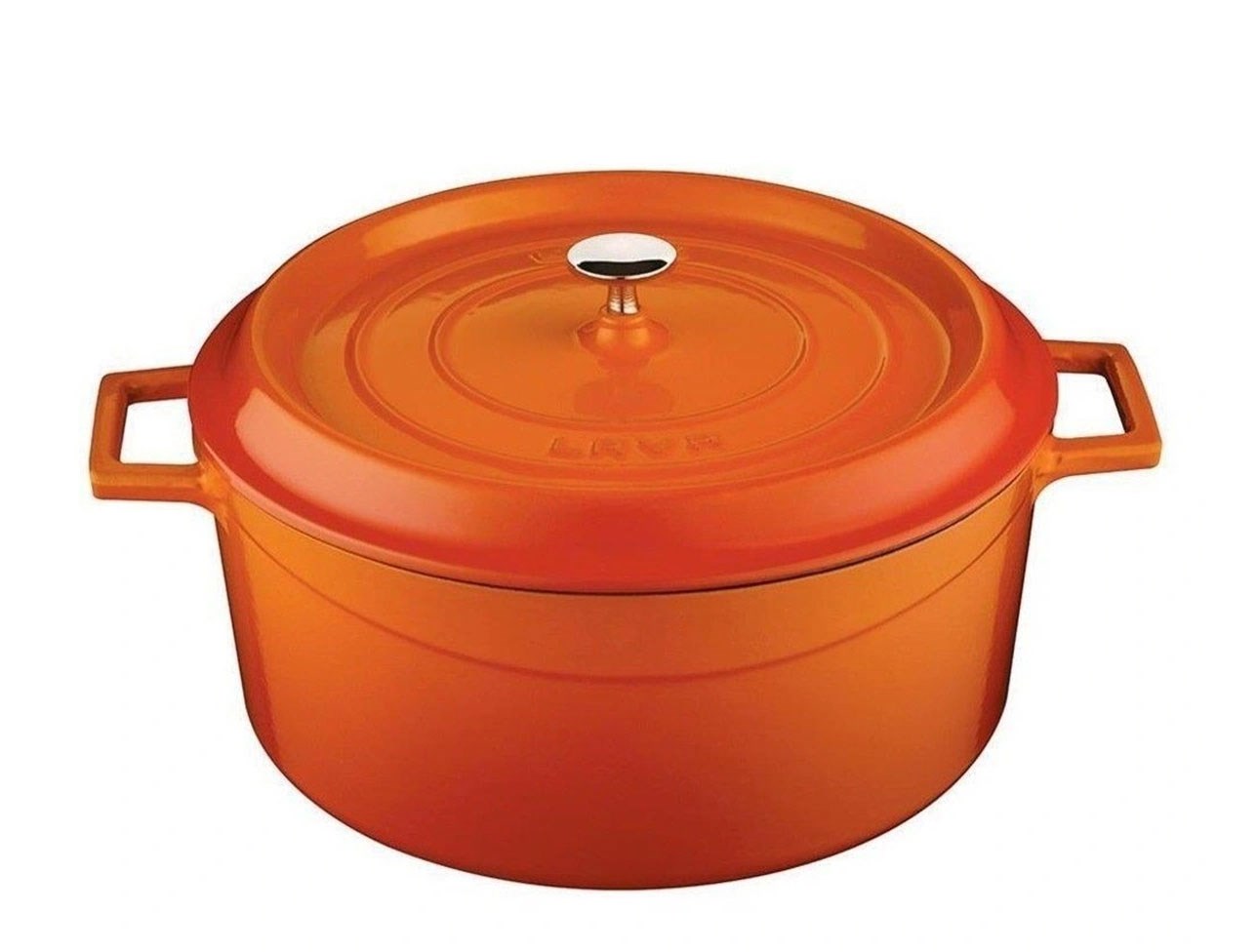 LAVA YUVARLAK TENCERE 28 CM TRENDY TURUNCU
