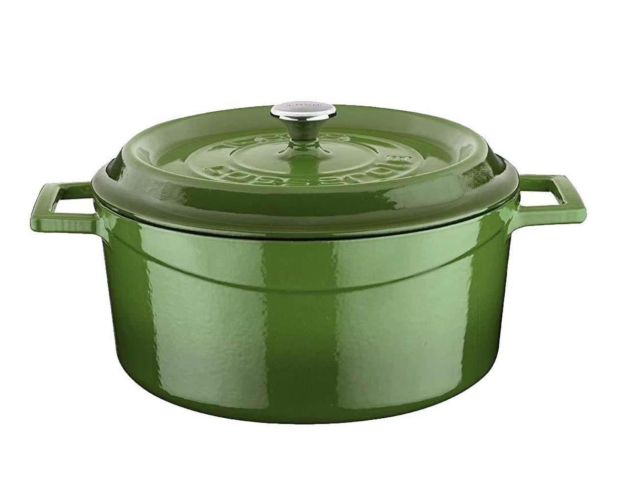 LAVA YUVARLAK TENCERE 28 CM TRENDY YEŞİL