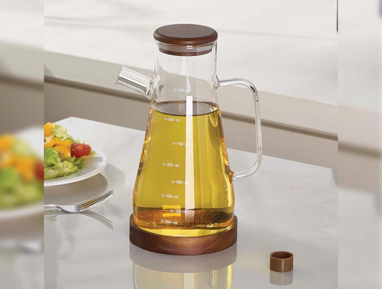 MİEN KESTEN CAM YAĞDANLIK 900ML BOR-076