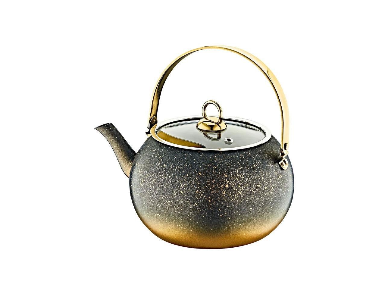 OMS 2 PCS GRANİT KÜRE ÇAYDANALIK L GOLD