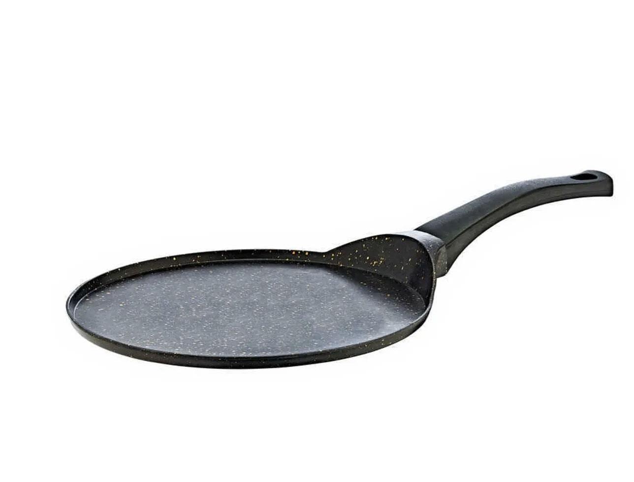 OMS DÖKÜM GRANİT TAVA 26 CM SİYAH