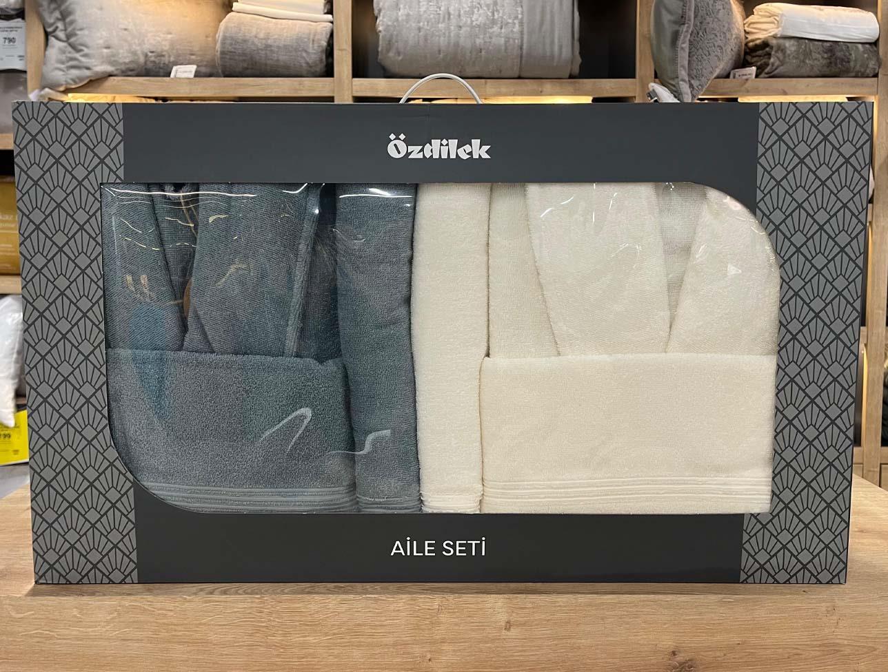 ÖZDİLEK ALLURE K.MINT-KREM AILE SETI