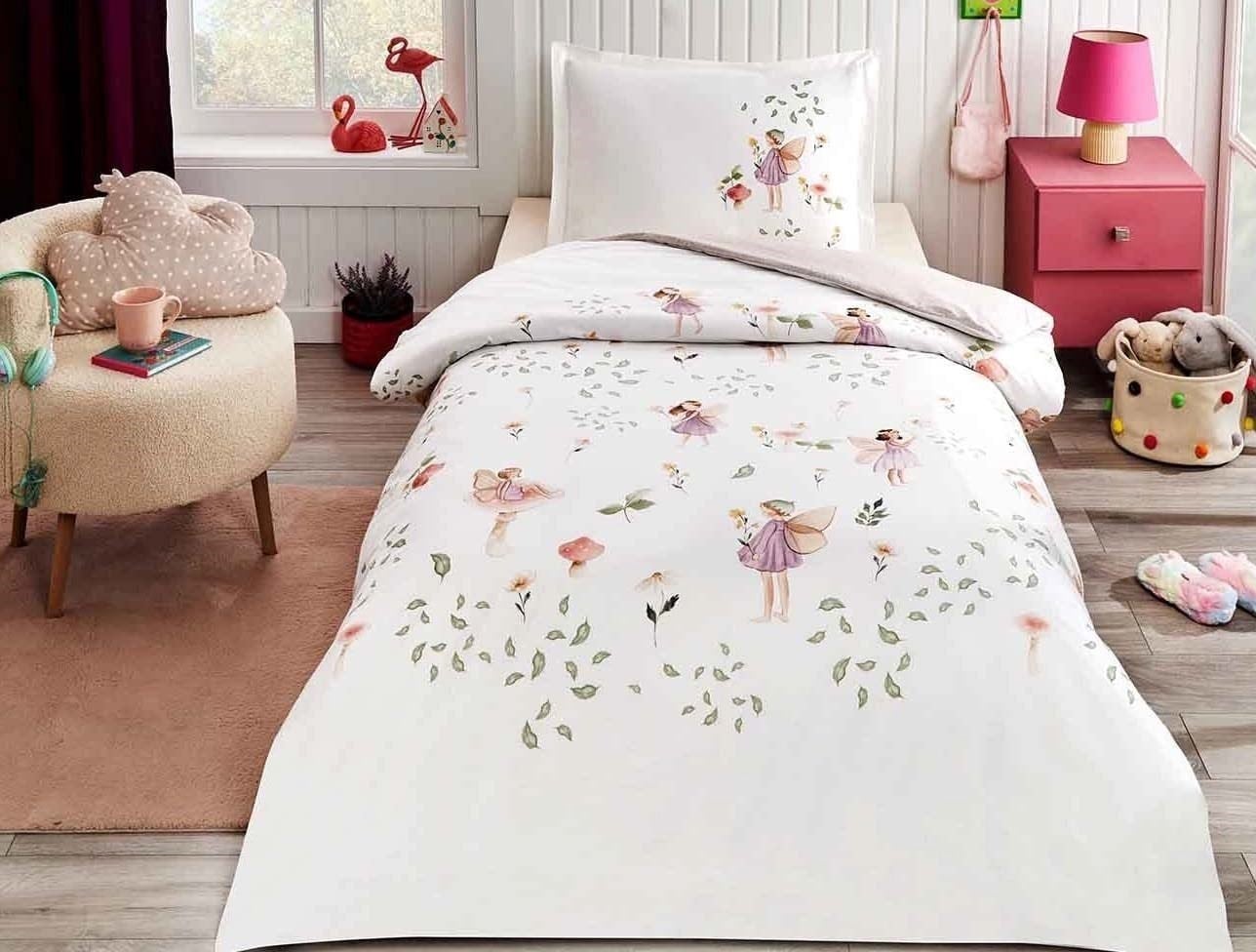 ÖZDİLEK NEV.TK RF TK PEMBE FAİRY BL. FİTTED ÇAR