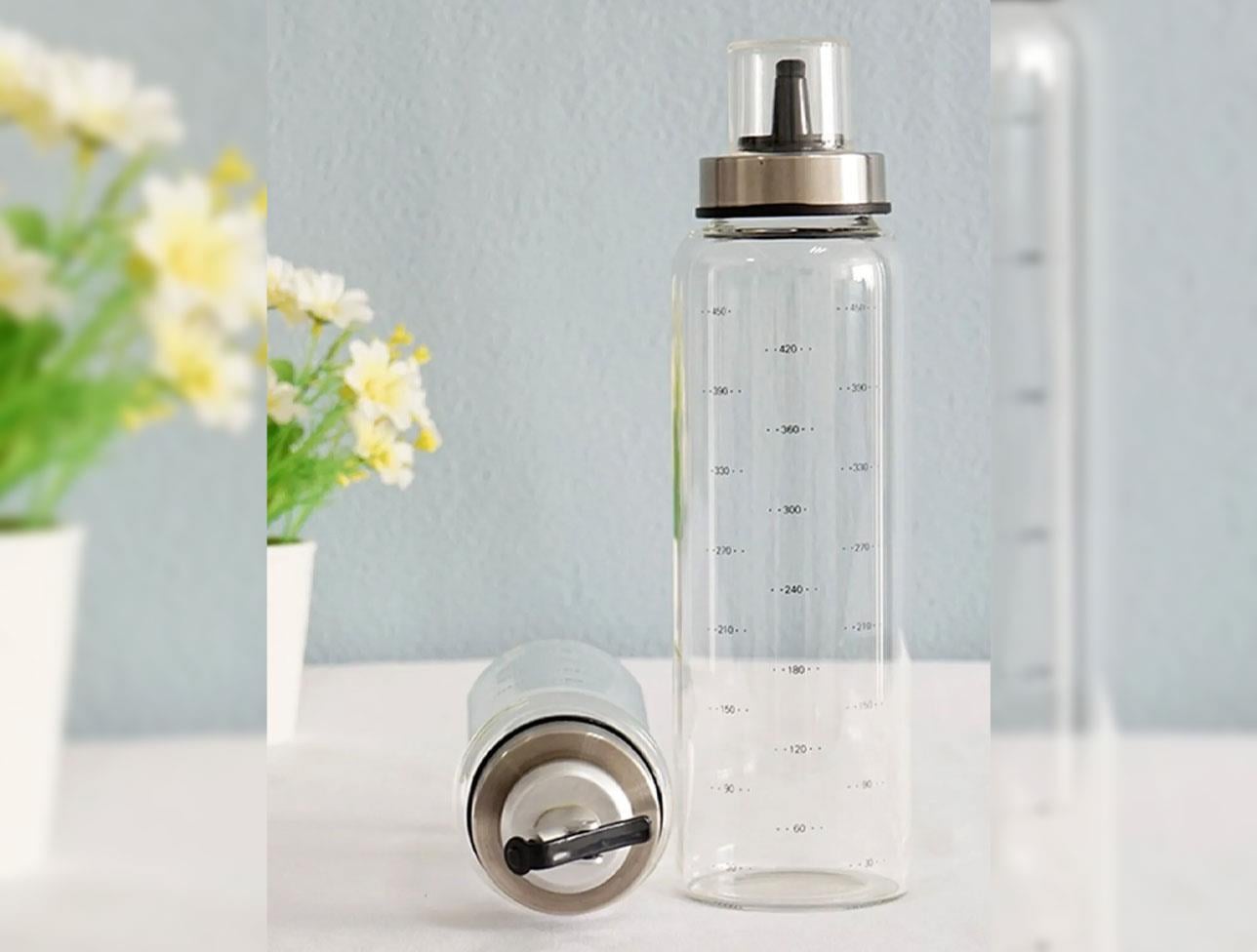 PAÇİ OLIVIA 500 ML BRSLKATLI AKITMAZ CAM YAĞLIK