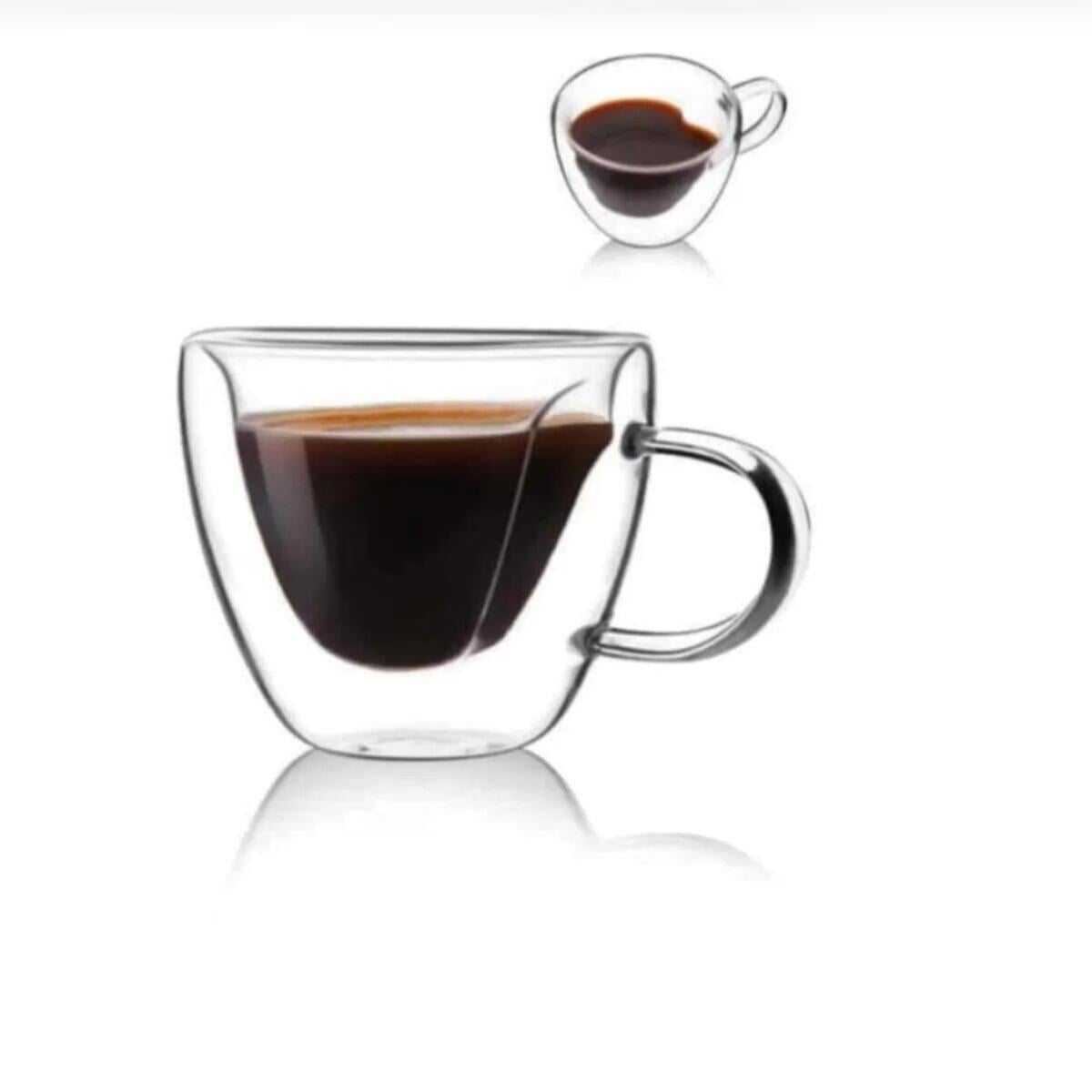 PEROTTİ DOUBLE WALL 250ML CAM KUPA/36