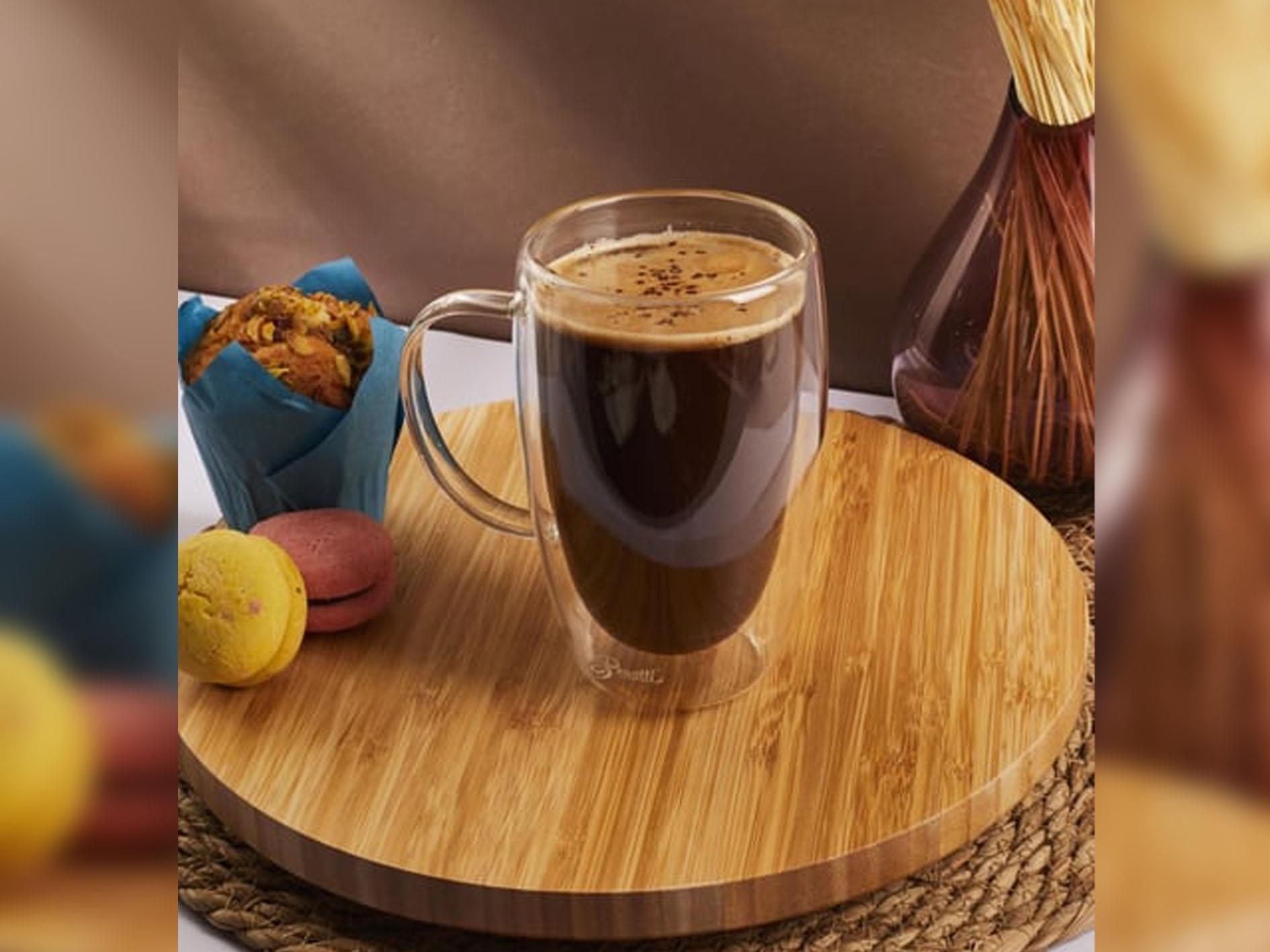 PEROTTİ DOUBLE WALL 450ML CAM KUPA/24