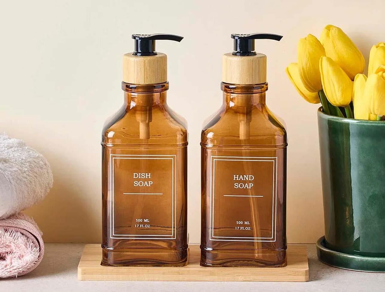 PEROTTİ ROGAN AMBER 2Lİ SIVI SABUNLUK SET 18048