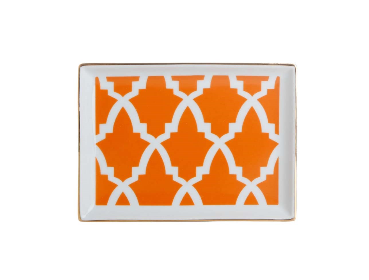PORLAND MOROCCO DESEN 3 TURUNCU KAHVALTI TAB 18CM