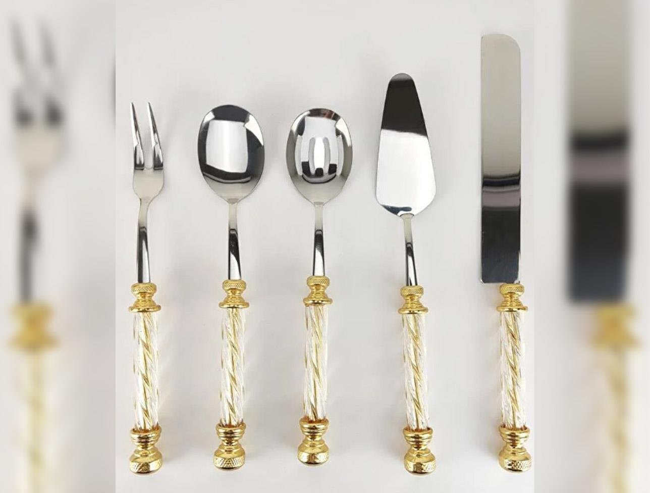 ROYKING CAM 5 PARÇA SERVİS SETİ ALTIN EYM 005