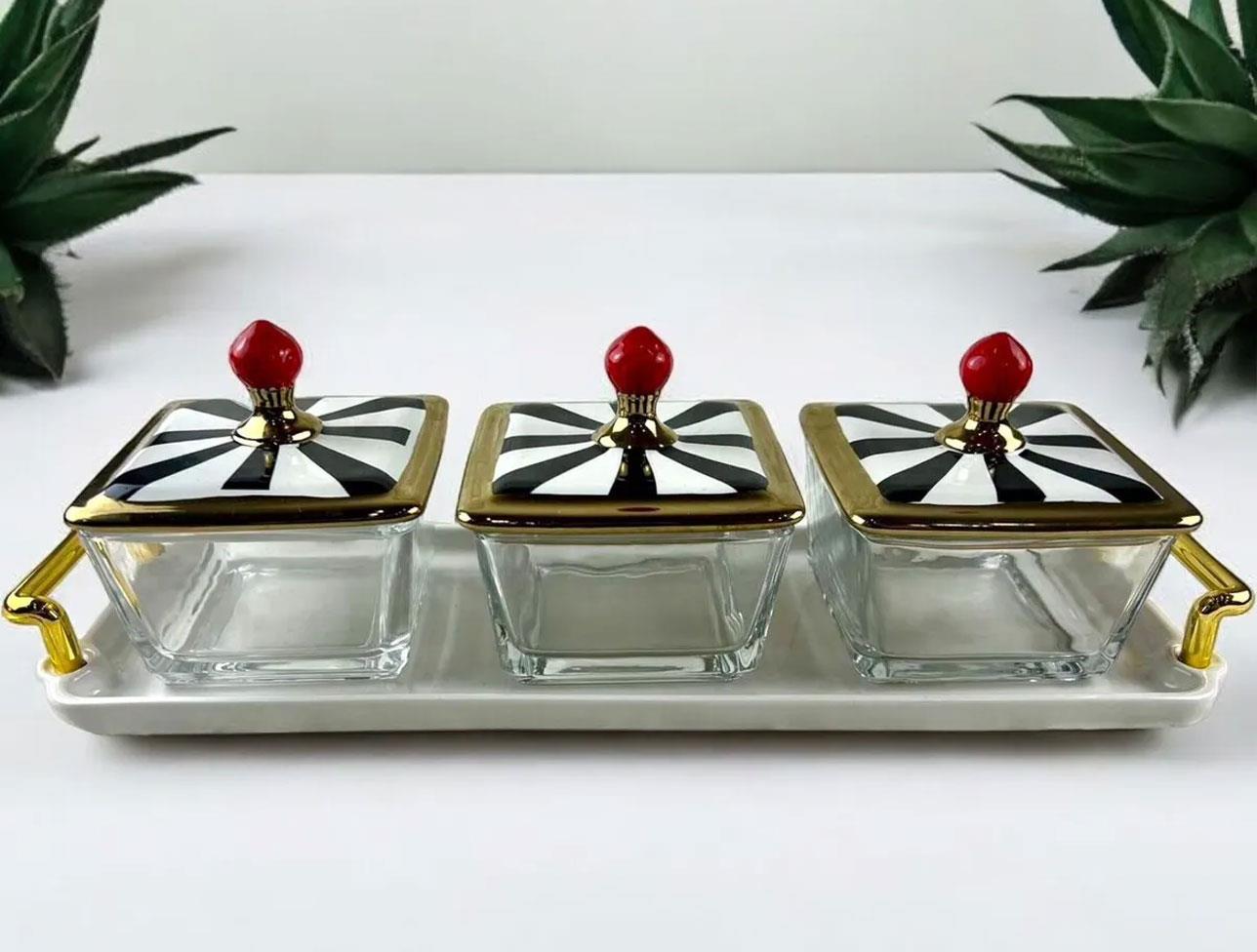 ROYKİNG NERO 3 LÜ KAHVALTILIK