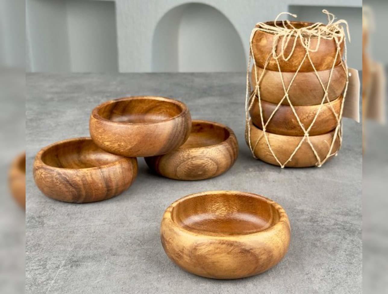 SEVER AKASYA 4 LÜ FİLELİ KASE SW-40410