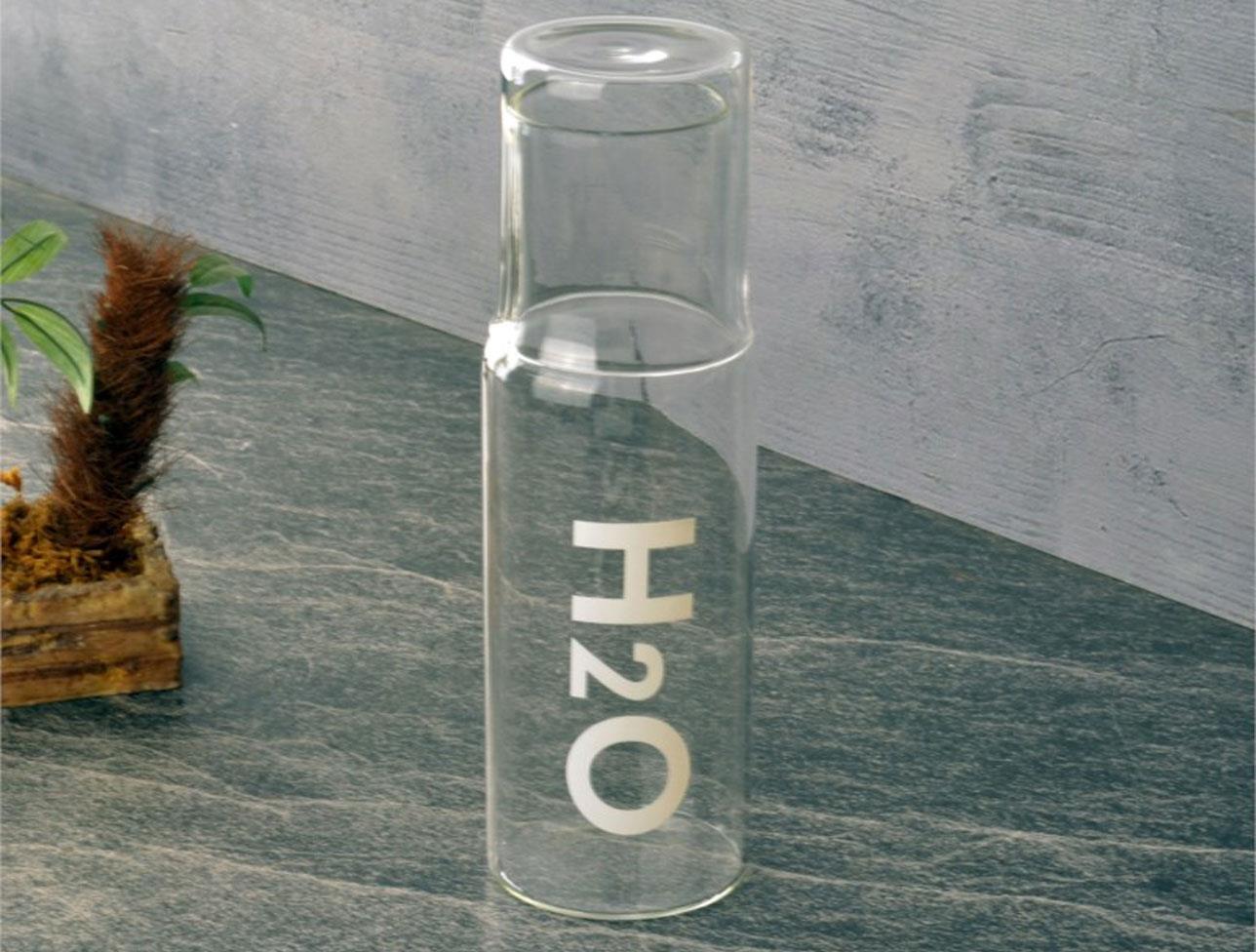TOHANA CAM SÜRAHİSİ BEYAZ 22 CM 600 ML H2O75760